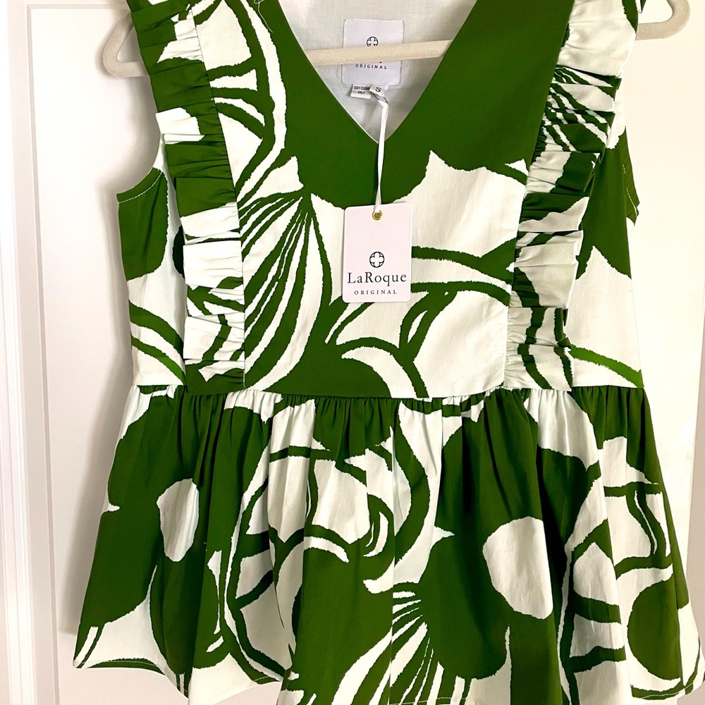 LaRoque peplum top